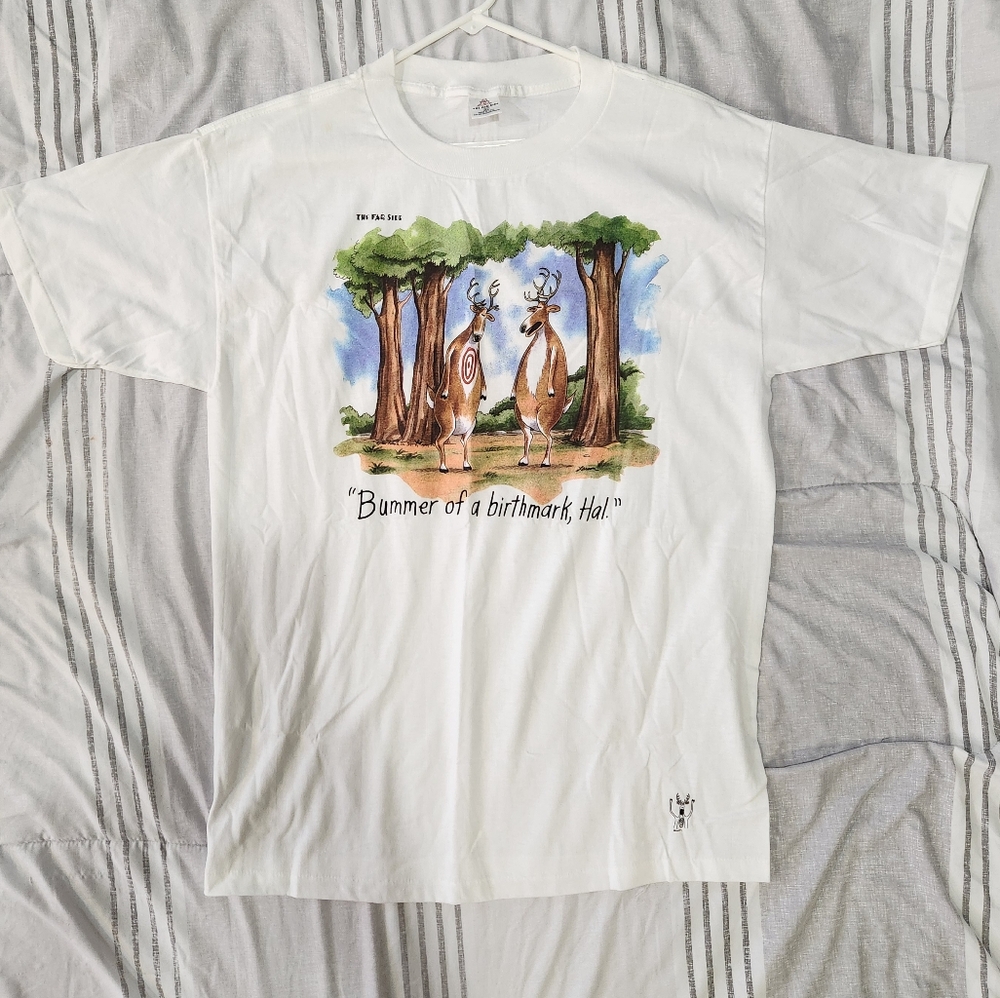 New Vintage The Far Side Shirt Men Size XL